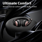 Wireless Headset with Mic for Work, Handsfree 26+ Hours Battery & Mute Button - Image 4