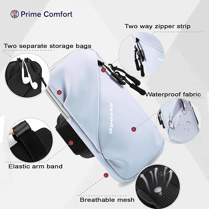 Phone Holder Arm Bands, Small Crossbody Shoulder Holsters Bag - Image 2