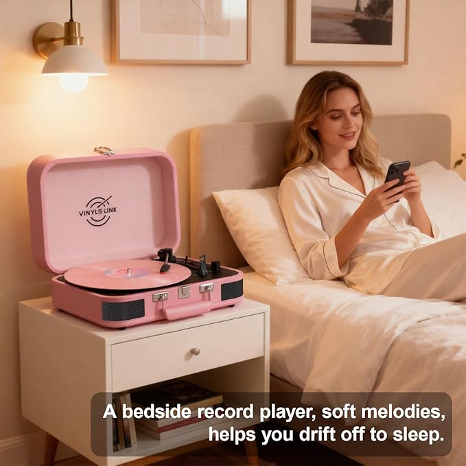 Bluetooth Vinyl Record Player - Image 5