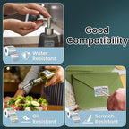 2.25x1.25 Inch Thermal Labels Sliver, Holographic Sliver Barcode Thermal Labels - Image 4