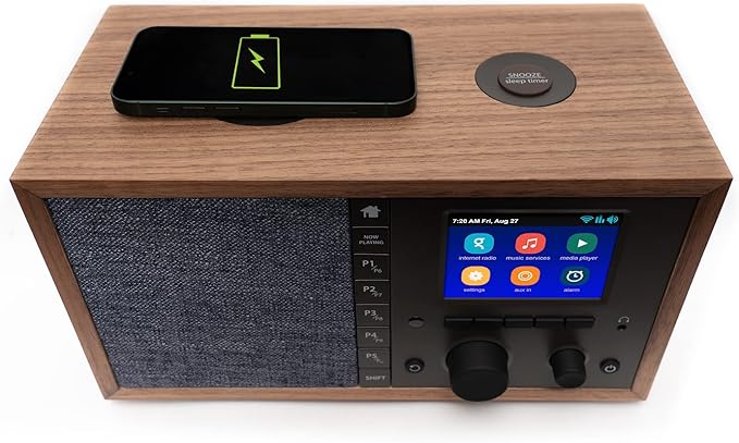 Grace Digital Mondo Elite Classic Internet Radio + SiriusXM, Spotify Connect - Image 9