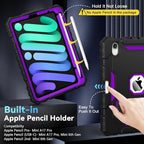 Grifobes Case for iPad Mini 7 2024 / Mini 6 2021 8.3 inch, Heavy Duty - Image 2