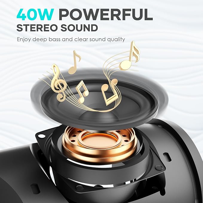 Bluetooth Speaker IPX6 Waterproof.Musibaby M88pro - Image 2