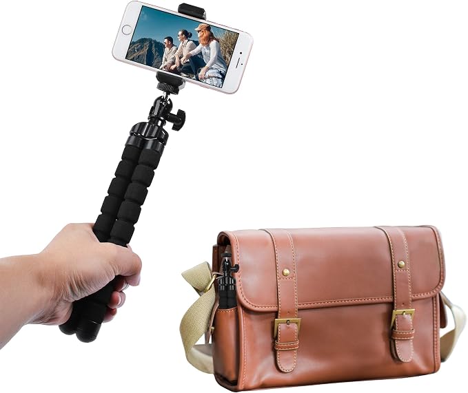 Phone Mini Tripod, Ruittos Premium Flexible Mobile Phone Tripod Stand Compatible - Image 7