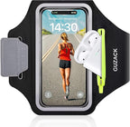 GUZACK Running Armband for iPhone 16 15 14 13 Pro Max, Galaxy S25 S24 S23 S22 by GUZACK
