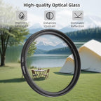 10 in 1 Cell Phone Camera Lens Kit, 52MM Clip-On CPL Phone Camera Lens Filter - Image 2