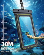 Waterproof Phone Pouch 2 Pack, IP68 Floating Waterproof Phone Case, - Image 4