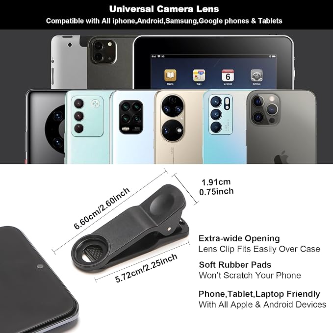 Fisheye Lens 235° Phone Camera Lens, Fish Eye Lens - Image 6