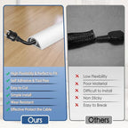 Floor Cord Cover for Wires on Floor Self Adhesive Cord Hider Floor Cable - Image 3