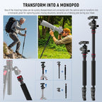 NEEWER Basics Camera Tripod Monopod - Image 6