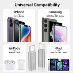 Temdan 2 Pack Lightning to USB C Adapter - Image 2