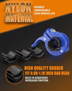 MAXRICH Barbell Clamp 1 inch Multiple Sizes & Adjustable Weight Clips - Image 5