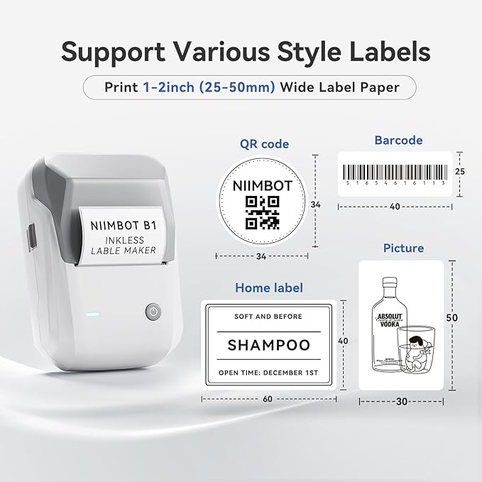NIIMBOT B1 Label Maker Machine - Image 4
