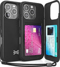 TORU CX Slim for iPhone 16 Pro Case Wallet | Protective Shockproof Heavy Duty by TORU