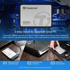 Transcend 512GB SATA III 6Gb/s SSD230S 2.5” Solid State Drive TS512GSSD230S - Image 8
