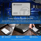 Transcend 128GB 2.5" SATA III 6Gb/s SSD - Image 8