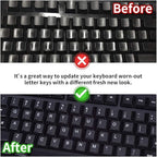 English Keyboard Stickers, 2 Pack Replacement Keyboard Letters Sticker - Image 4