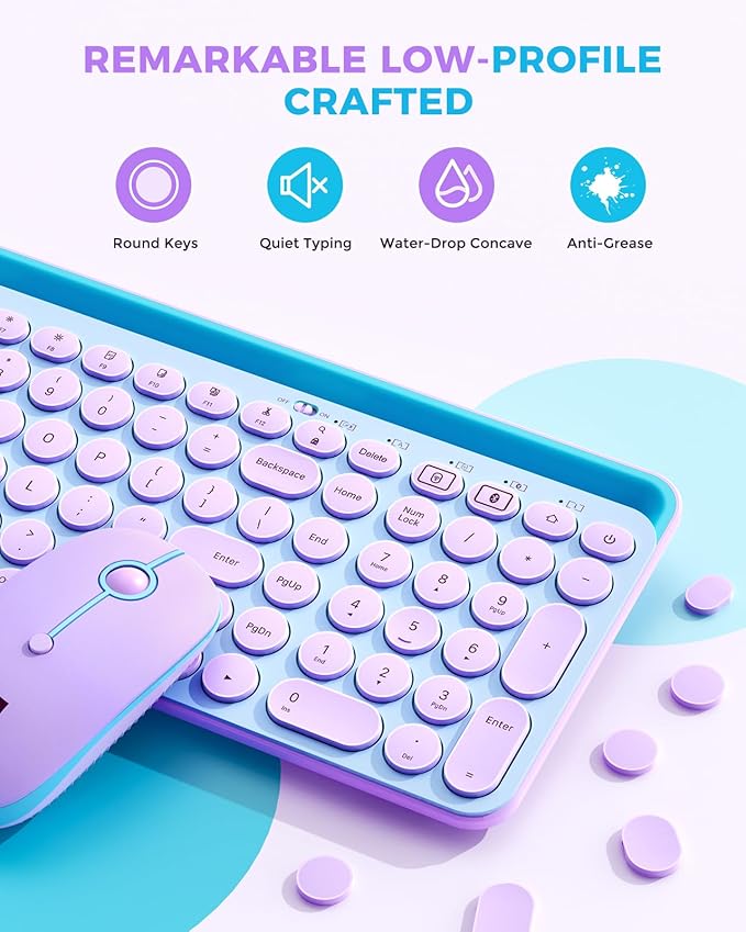 seenda Bluetooth Keyboard and Mouse - Image 5
