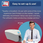 Bodno Magicard 600 Dual Sided ID Card Printer & Complete Supplies Package ID - Image 7