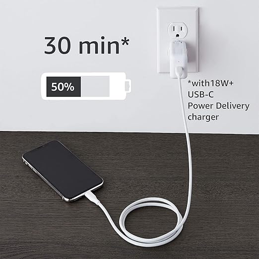Amazon Basics USB-2.0 Type C to Lightning Cable, 3 Feet - Image 6