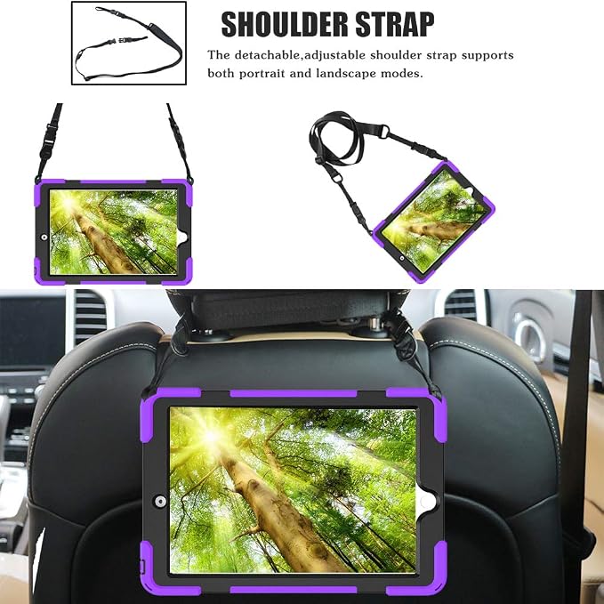 ZenRich Shockproof Case for iPad 9th/8th/7th Generation 10.2 inch 2021/2020/2019 - Image 4