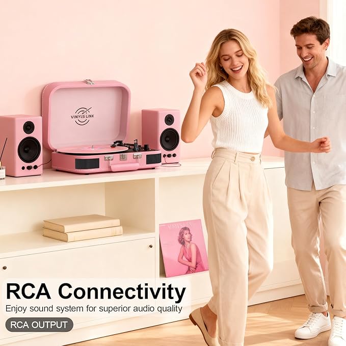 Bluetooth Vinyl Record Player - Image 8