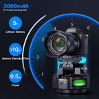 Soonpho M6 Auto Face Tracking Motorized Rotating Panoramic Tripod Head - Image 6