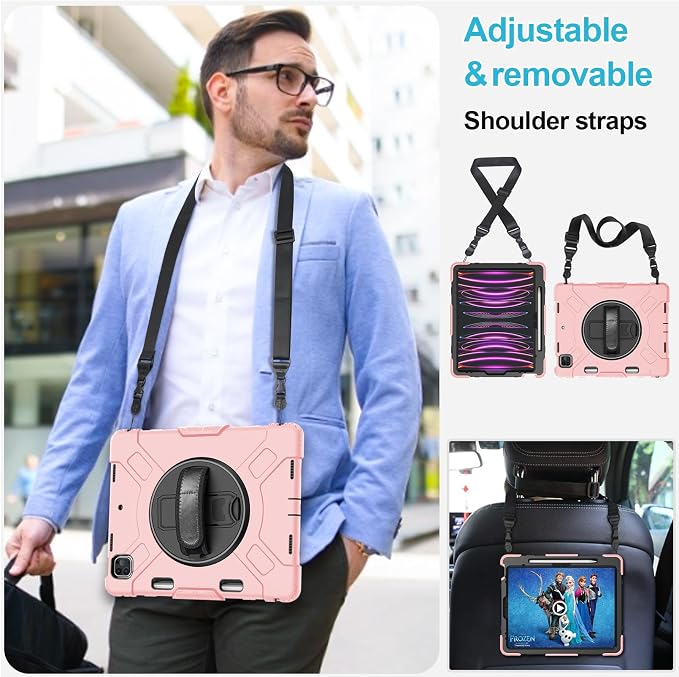 Case for iPad Pro 12.9 2022/2021/ 2020/2018: Cover for iPad Pro 12.9 6th/ 5th/ - Image 5