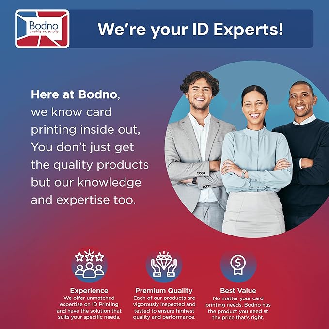 Bodno Magicard Pronto ID Card Printer & Complete Supplies Package ID Software - Image 7