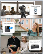 3-in-1 Mini Microphone for iPhone, Camera - 328ft Long Range - Image 5