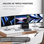 Minisopuru Upgrade DisplayLink Docking Station Triple Monitor - Image 3