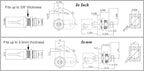 Admiral Locks Tubular Cam Lock, Keyed Alike Removable Key RV Compartment - Image 2