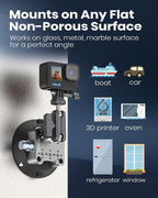 4.5" Suction Cup Camera Mount Universal Car Mount - Image 3