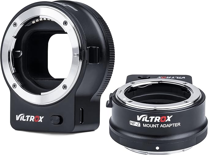 VILTROX NF-Z Auto Focus FTZ Lens Mount Adapter Converter Control Ring NF-Z by ViltroxOfficial