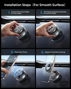 MRGLAS 2026 Upgraded Vacuum Magnetic Phone Holder, - Image 7