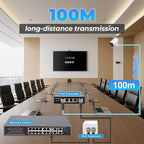 Gigabit PoE+ Injector – Converts Non-PoE to PoE+, 30W Power, Plug & Play - Image 7