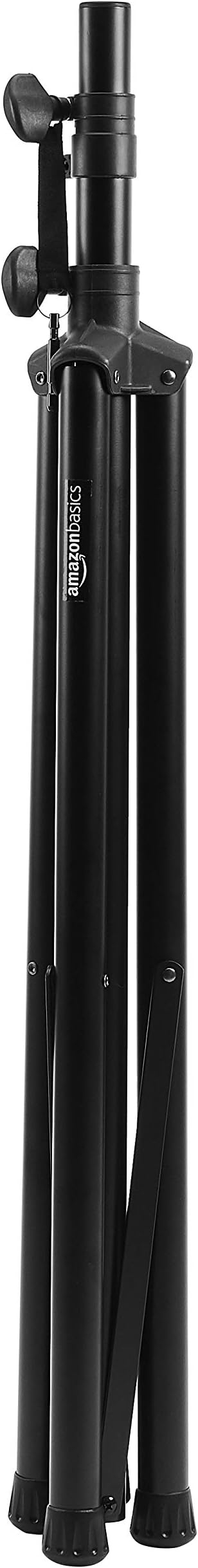 Amazon Basics Speaker Stand, Holds up to 99.2 lbs, Adjustable Height 52" to 73" - Image 5