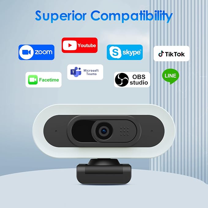 saylas 2K 50FPS Webcam, Streaming Camera - Image 9