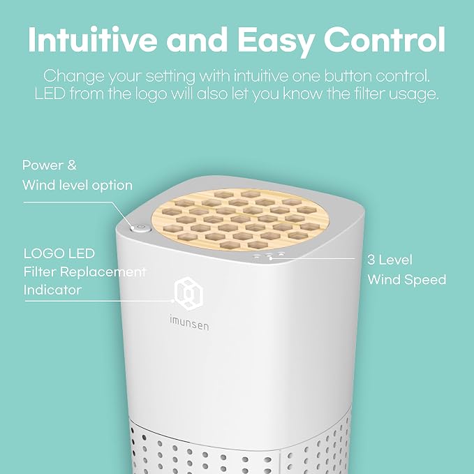 IMUNSEN M-003W True HEPA 13 Filter Air Purifier - Image 5