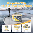 Power Queen 12.8V 100Ah LiFePO4, Upgraded Low Temperature Cut-off Function - Image 4
