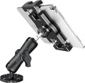 Heavy Duty Tablet Mount for Truck & Vehicle, Drill Base Tablet Holder for Truck by Keuvirya
