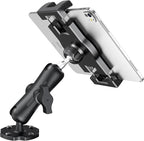 Heavy Duty Tablet Mount for Truck & Vehicle, Drill Base Tablet Holder for Truck by Keuvirya