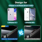 Blue Light Screen Protector for iPhone 11, iPhone XR HD Anti Blue Light - Image 2