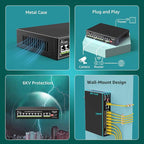 10-Port Gigabit PoE Switch - Image 7