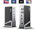 DisplayLink Docking Station Triple 4K@60Hz Monitor by 4URPCTechnologies
