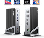 DisplayLink Docking Station Triple 4K@60Hz Monitor by 4URPCTechnologies