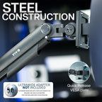 VIVO Heavy Duty Aluminum Ultrawide Monitor Tension Arm - Image 6