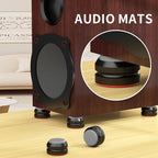 Preffair Audio Speaker Aluminum/Silicone Isolation Feet Turntable Damper - Image 5
