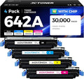 642A Toner Cartridge Set 4-Pack by JCTONER