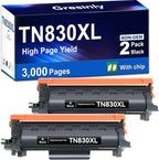 TN830XL TN830 Toner Cartridge Printer Compatible Replacement by GRESINLY